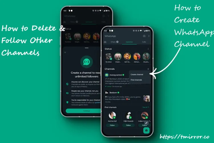 WhatsApp Channel: Create Channel,Customize and Delete Channel