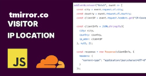 How to fetch IP address using cloudflare workers js