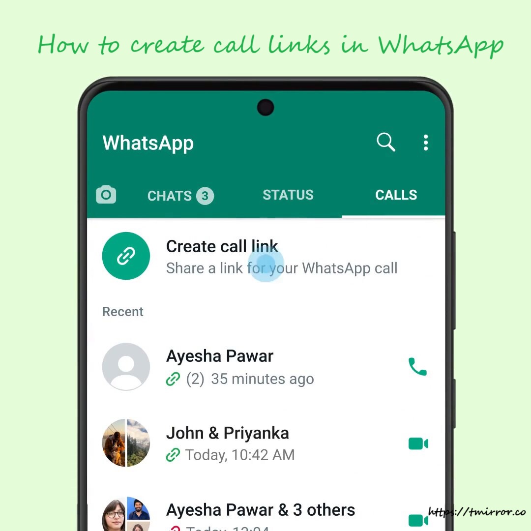 WhatsApp Update: Create, Remove or Block Shared Call Links